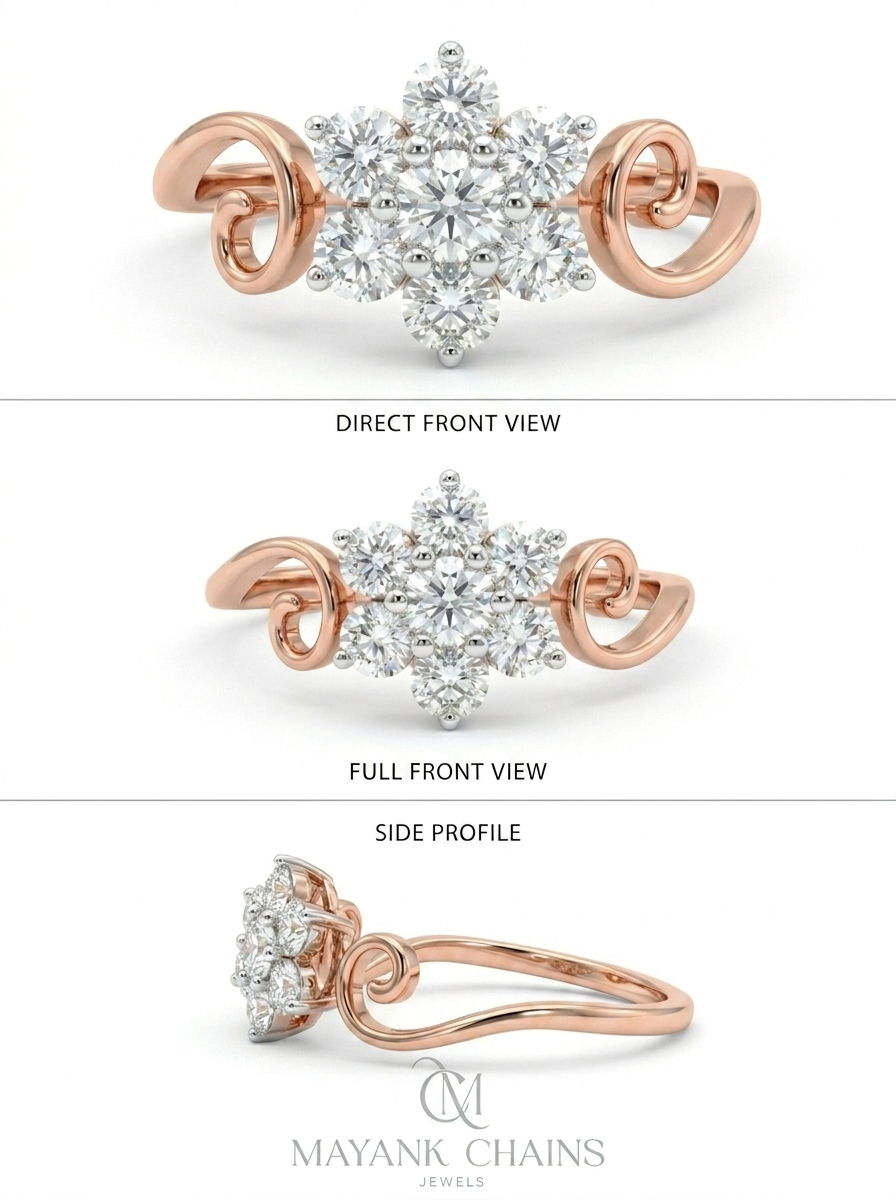 Lightweight Diamond Ring 14K585