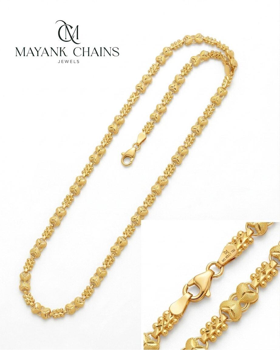 Gold Chain For Women 22K916