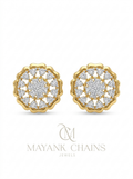 Diamond Earrings 14K585 Gold