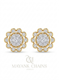 Diamond Earrings 14K585 Gold
