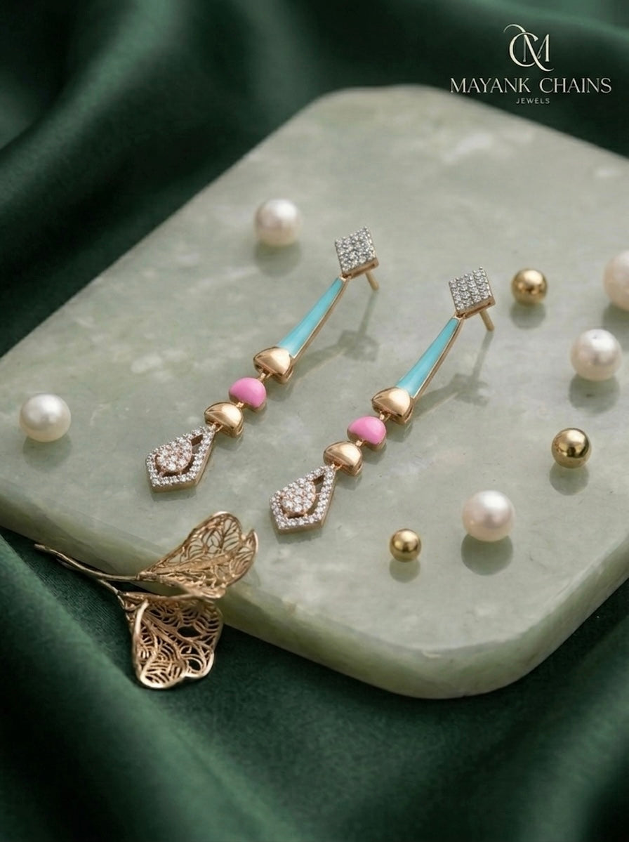 Rosegold Earrings 18K
